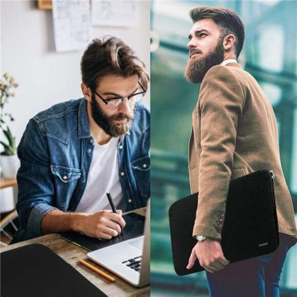 Laptop Sleeve Case, 15.6 Inch,Resistant Neoprene Notebook Computer - Picture 7 of 8